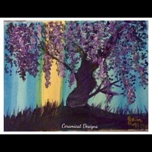 Weeping Wisteria tree